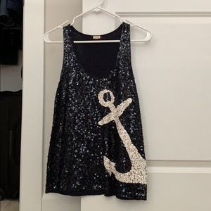EUC J Crew Anchor Top